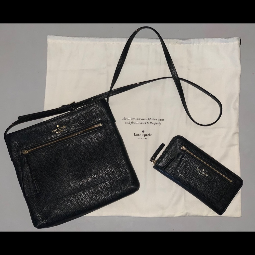 Kate Spade Crossbody & Matching Wallet